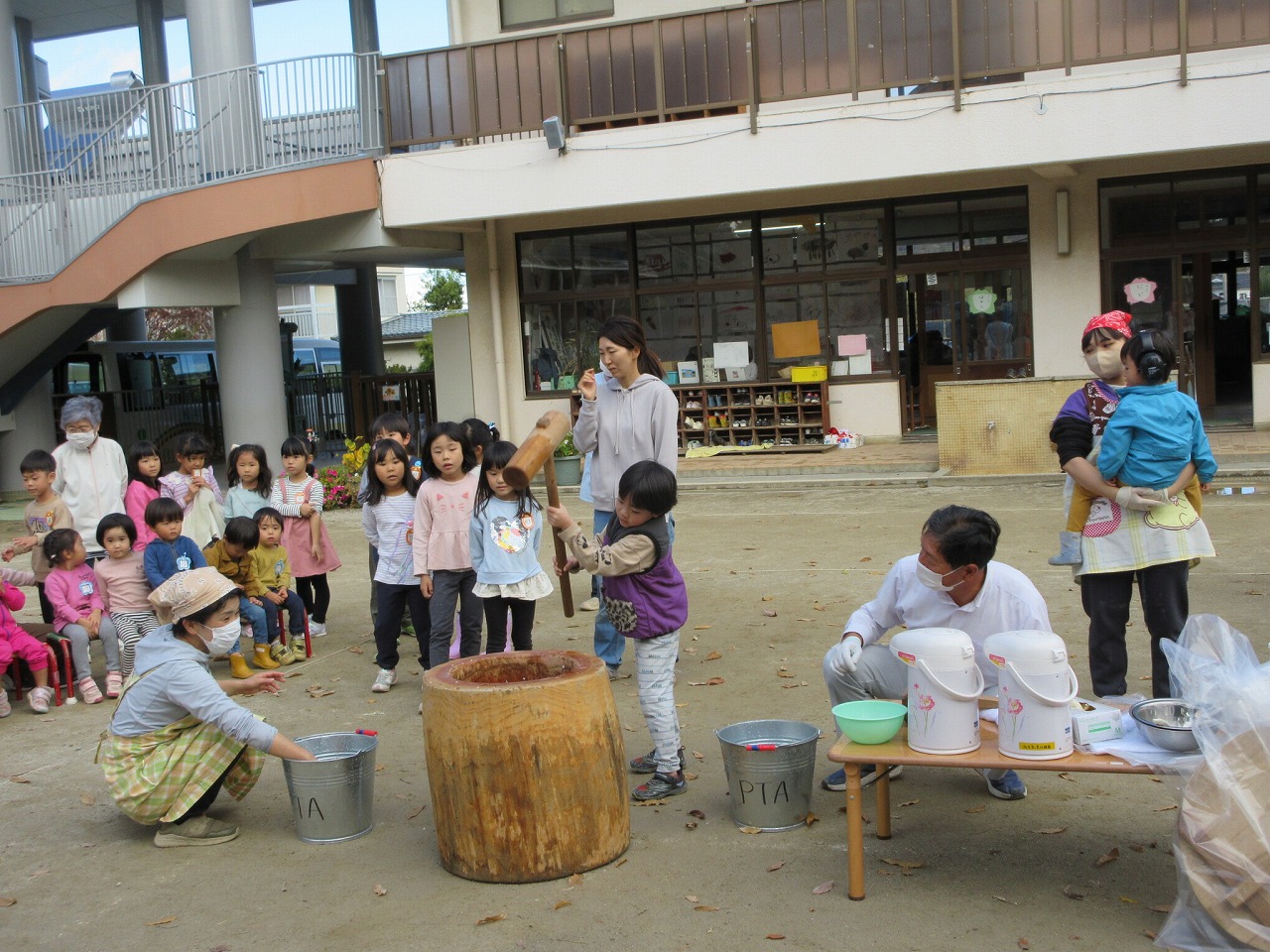 11月餅つき大会