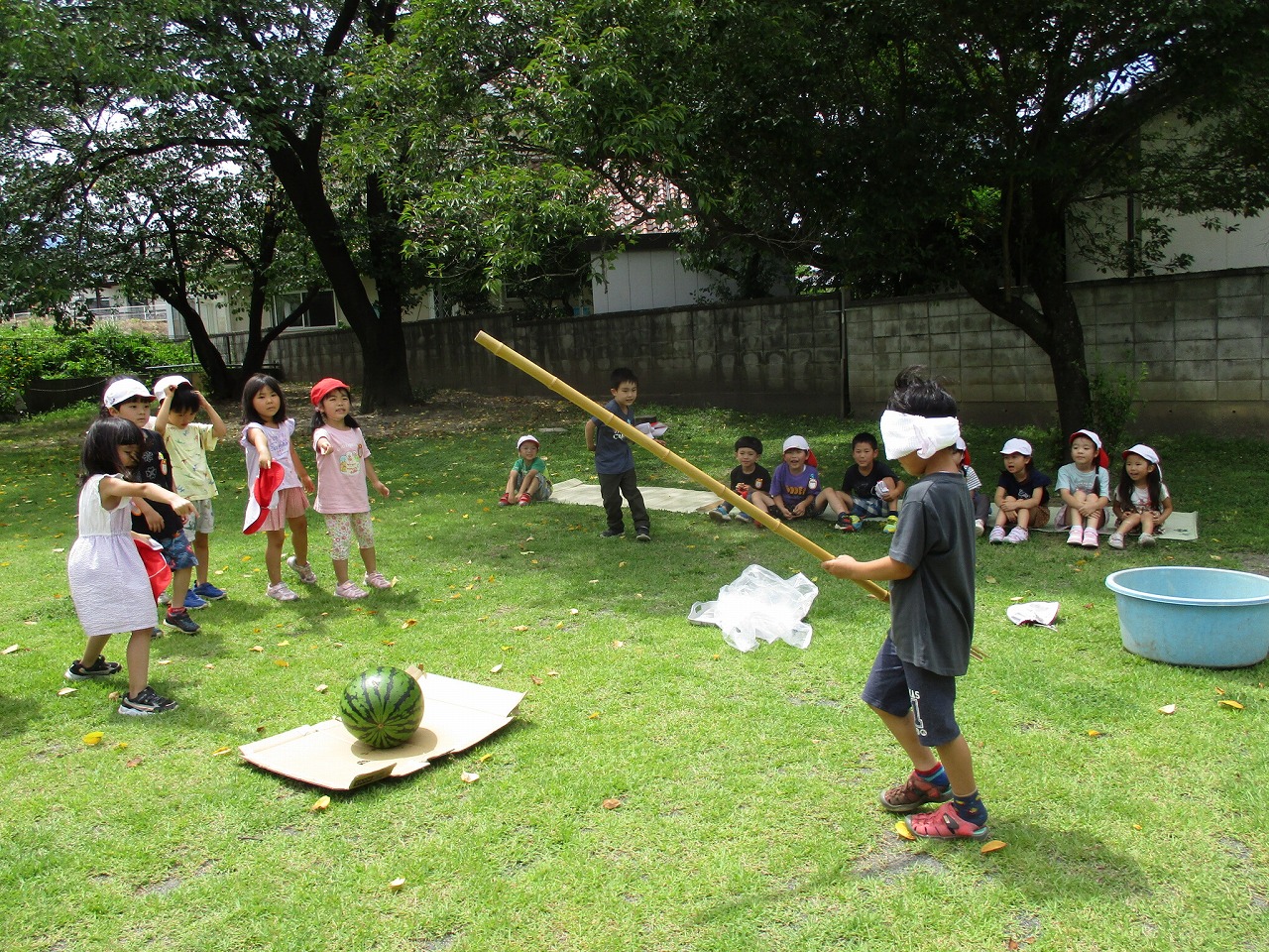 8月すいかわり