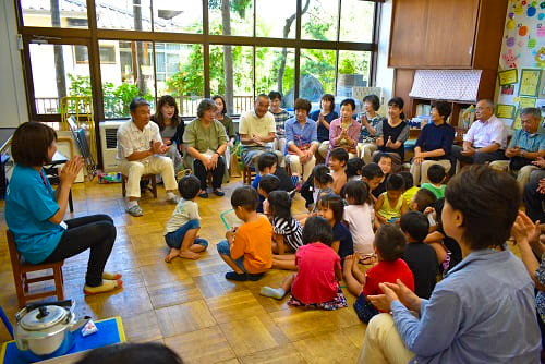 9月行事祖父母参観